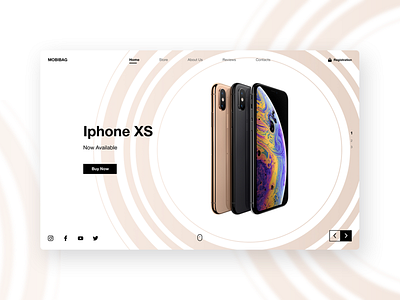 Mobibag design interface iphonex store design uidesign ux website