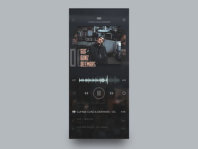 Music Player Interface app application design application ui behance design dribbble interface iphonex mobile mobile app music music app musicplayer ui uidesign ux