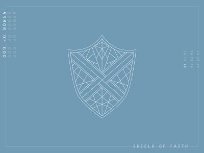 Shield of Faith design graphic design illustration shield vector