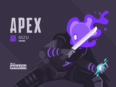 APEX-WRAITH apex illustration ui wraith
