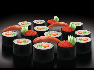 Sushi illustrations