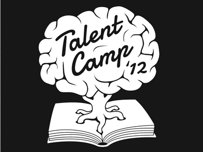 T-shirt for Talent Camp 2012 logo tshirt