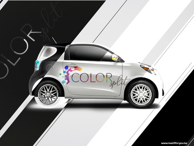 Color Split - car branding