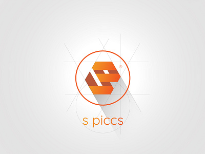 SP logo branding design icon illustration logo typography vector web