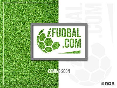 iFudbal.com branding design illustration logo vector web