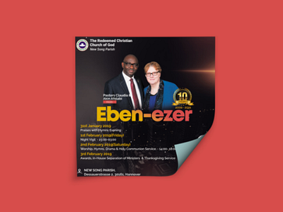eFlyer RCCG Hannover church design eflyer flyer germany graphic design graphics hannover poster