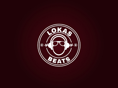 Logo Design - Lokas Beats badge branding dj graphic design icon logo logo design mark music producer