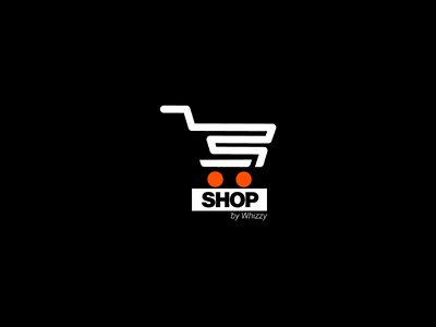 Logo Design - Shop by Whiz branding cart cart logo e commerce graphic design icon logo logo design mark online shop s cart s logo shopping