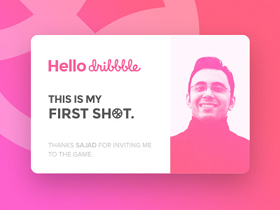 Hello Dribbble!