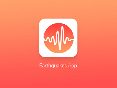 Earthquakes App Icon — ZelzeleNegar app appicon application earthquake icon icondesign ios signal ui uidesign ux wave