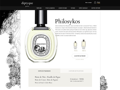 Diptyque E-commerce Website