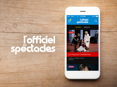 L'officiel des Spectacles - Appli iPhone