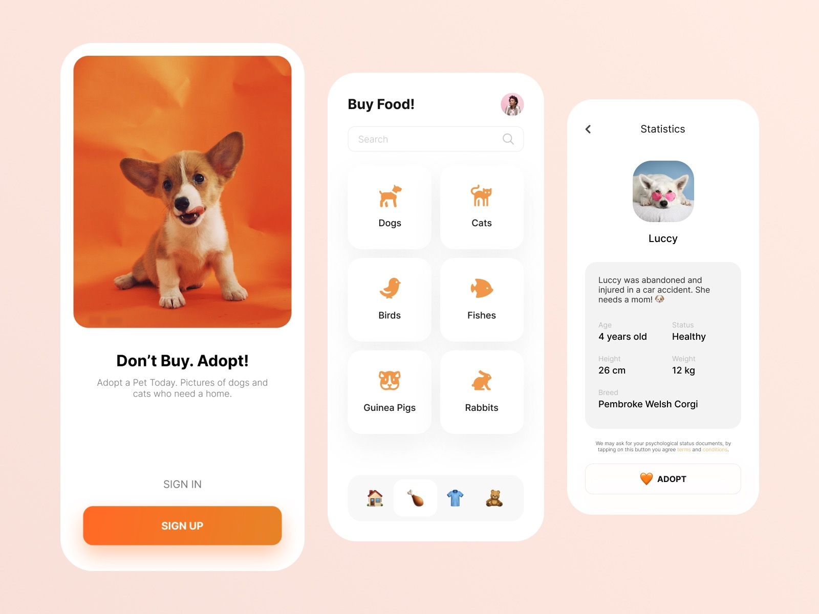 Pet Adoption by Payam Daliri on Dribbble