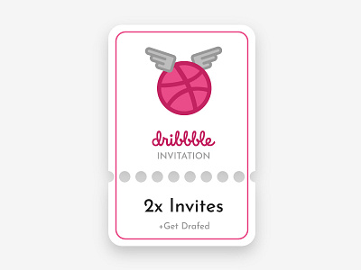 2x Dribbble Invitations