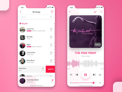 Daily UI - #009 Music Player