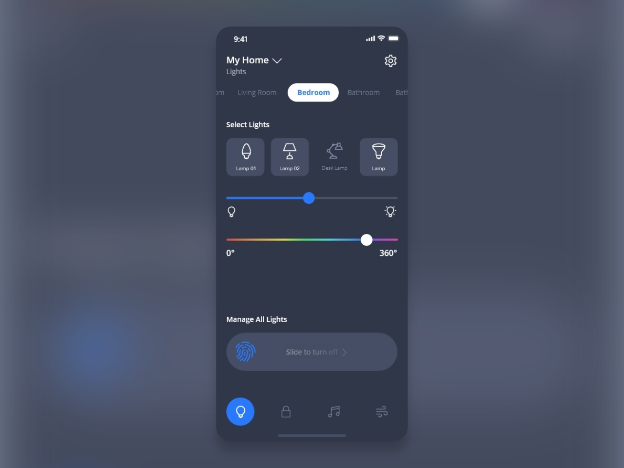 Daily UI - #021 Home Monitoring by Payam Daliri on Dribbble