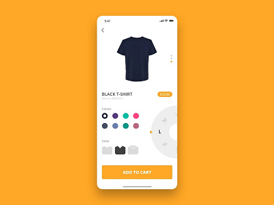 Daily UI - #033 Customize Product 2d app art color custom customize product dailyui design dribbble illustration ios iphone minimal product ui ui ux user experience user friendly user interface ux