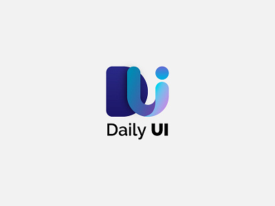 Daily UI - #052 Daily UI Logo Design 2d app art blue branding color dailyui design dribbble gradient icon illustration logo logo design minimal ui user experience user interface ux vector