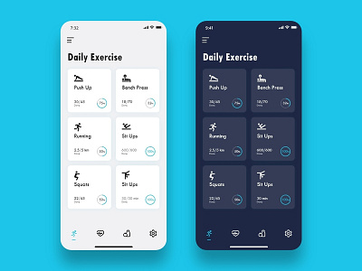 Daily UI - #062 Workout of the Day
