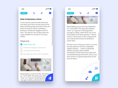 Daily UI - #065 Notes 2d app art blue color dailyui design dribbble icon illustration ios iphone minimal note notes notes widget ui user experience user interface ux