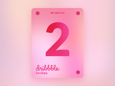 Daily UI - #097 Giveaway 2d app art color dailyui design dribbble giveaway gradiant illustration invitation invite invite giveaway ios minimal ui user experience user interface ux web