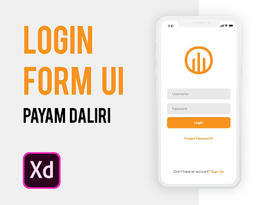 How to design a login screen using Adobe XD 2d adobe xd tutorial app design dribbble ios iphone learn ui login screen mobile app design ui user experience user interface ux youtube youtube channel youtuber