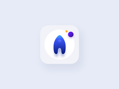 App Icon Design app app icon app icon design app logo application icon art branding dailyui design dribbble icon illustration ios app icon logo rocket vector
