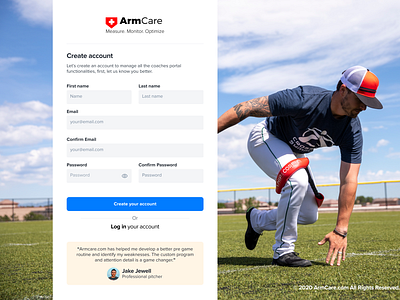 Armcare form re-design figma graphicdesign ui ux