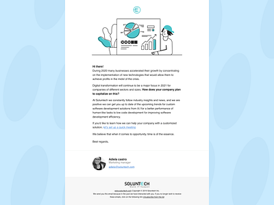 Email design for internal comunications art design figma graphicdesign illustrations ui