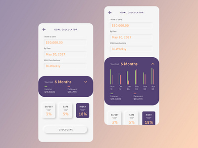 Quoin - Financial Planner app design bank bank app finance financial planner savings