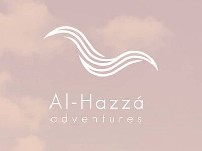 Logo design proposal for travel agency Al - Hazza adventure bird flying travel