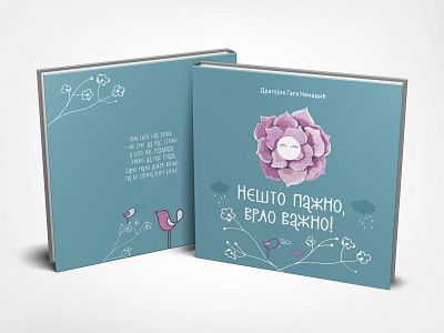 Nesto Vazno vrlo pazno book cover book cover design