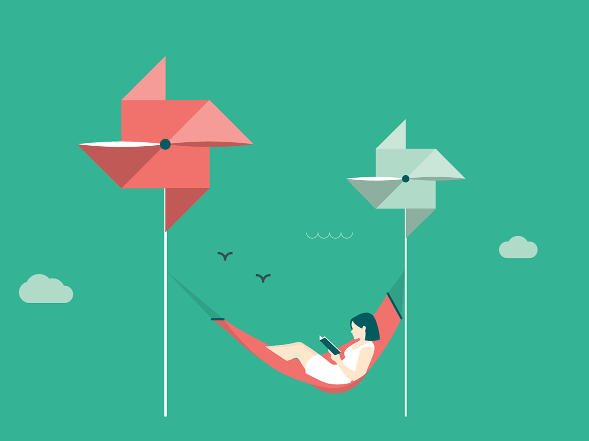 Illustration for Green Forest English School by Oksana Skvorchynska on