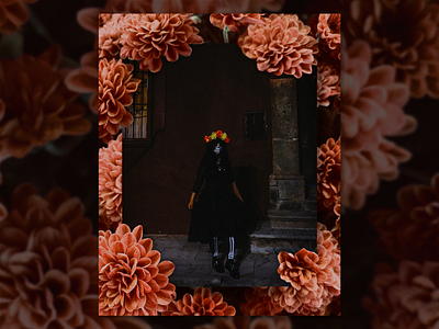 049 -- Dama art dama day of the dead design design art dia de los muertos dress flower flowers graphic design image editing lady lightroom mexico oaxaca photo photography photoshop photoshop art women