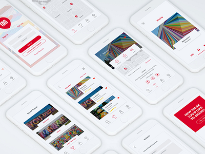 Tag App design ui ux