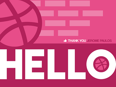 First Shot dribbble first shot simple