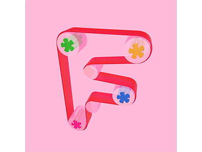 F Footjelly 36 days of type illustration