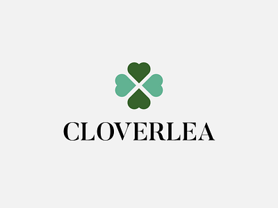 Cloverlea Logo branding icon identity design illustrator logo logo design symbol vector visual identity