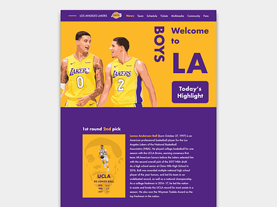 Daily UI 003 - Landing Page basketball daily ui design ios landing page sketch ui ui design user interface ux ux design web