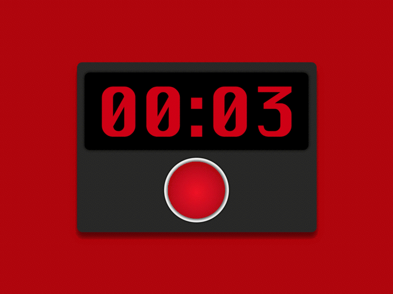 Daily UI 014 - Countdown Timer countdown daily ui design ios iphone sketch timer ui ui design user interface ux ux design