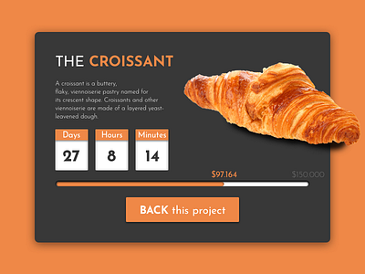 Daily UI 032 - Crowdfunding Campaign