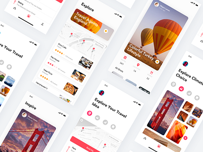 Trip Plan App Concept Page app design trip tripadvisor