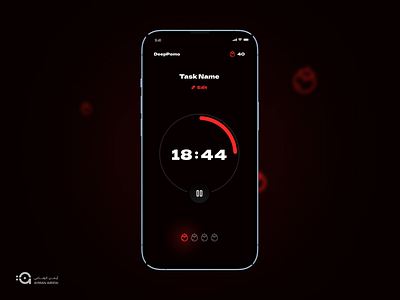 Timer (Pomodoro Timer) - Daily UI daily ui design figma timer ui ux