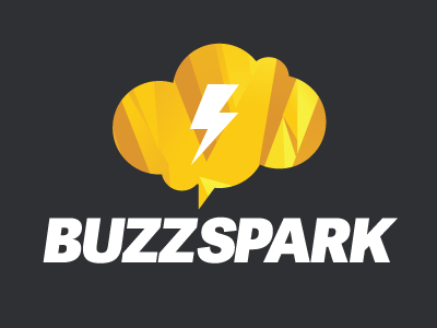 Buzzspark Concept 1 branding logo