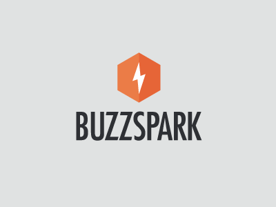 Buzzspark Concept 2 branding logo