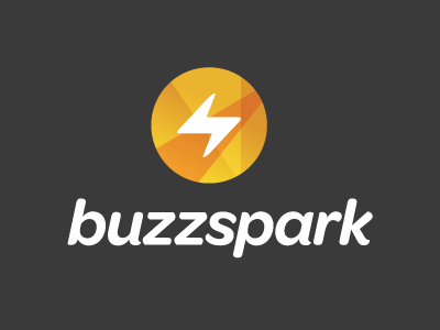 Buzzspark Concept 3 branding logo