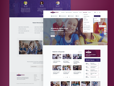 Education Website Design