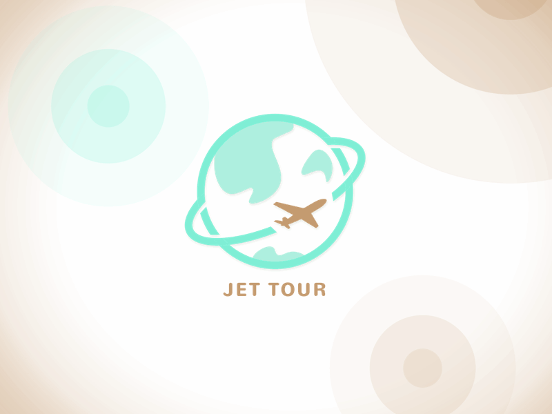 JET TOUR - icon brand creative icon jet tour travel