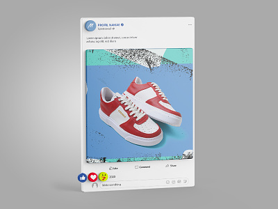 Chekich social media post branding color design graphic design media post shoes social story