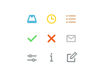 Mailbox Icons